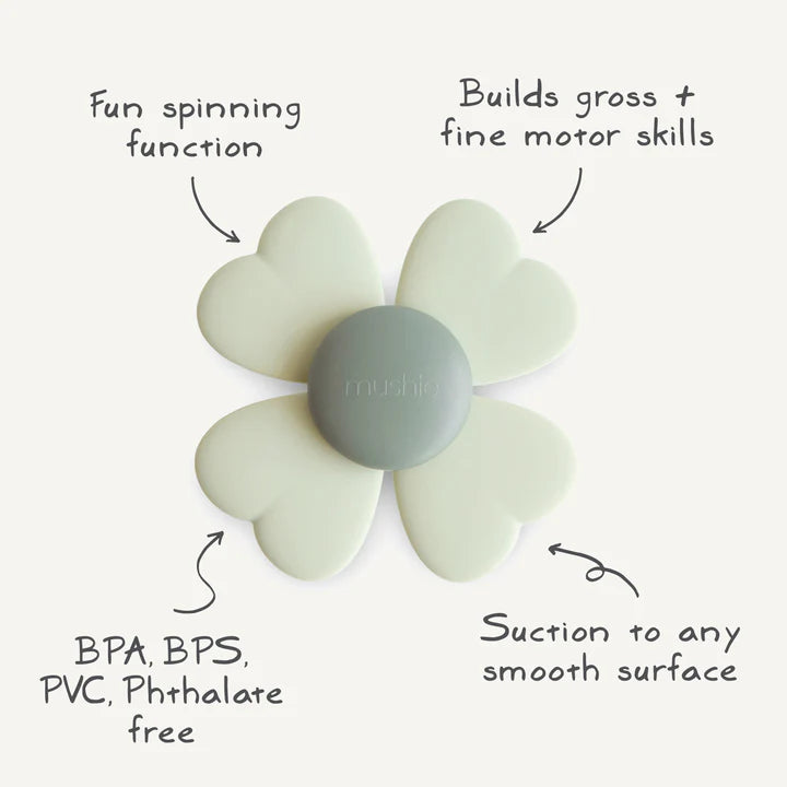 Mushie Suction Spinner Toy