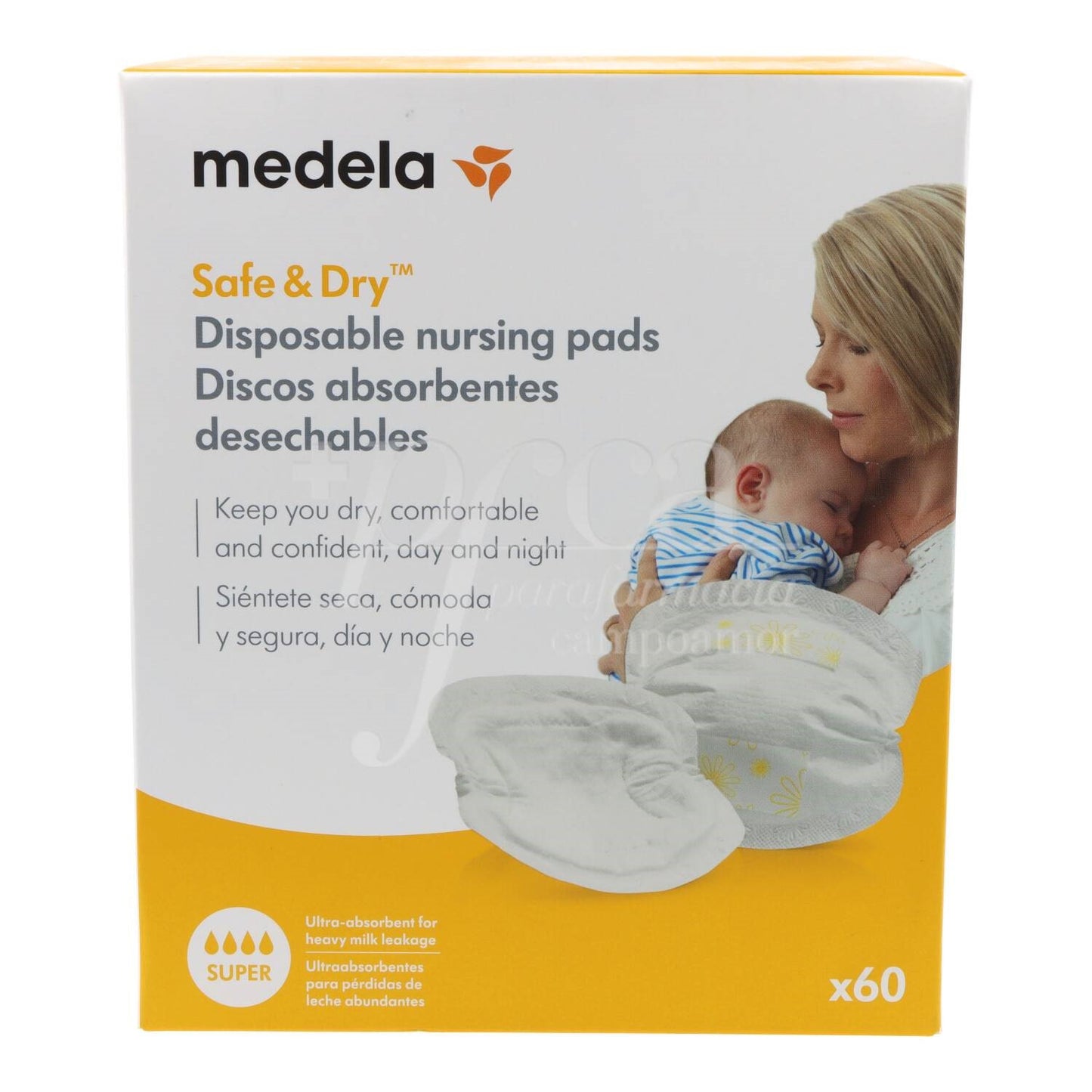 MEDELA PADS DESEVHABLES CAJA 60 UNIDADES