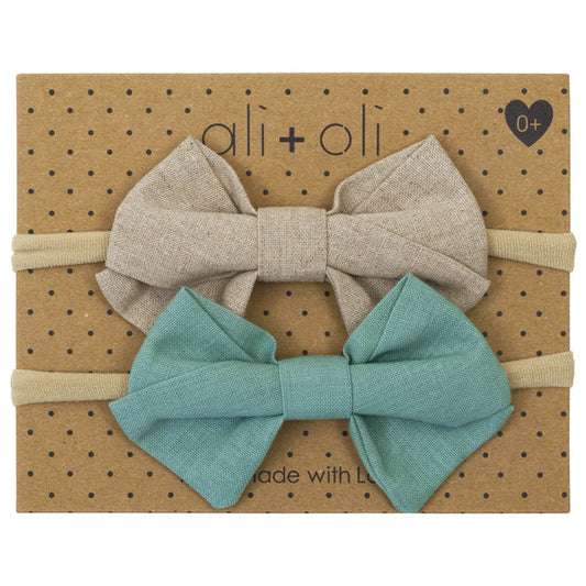 Ali+Oli Headband Bow Set 2