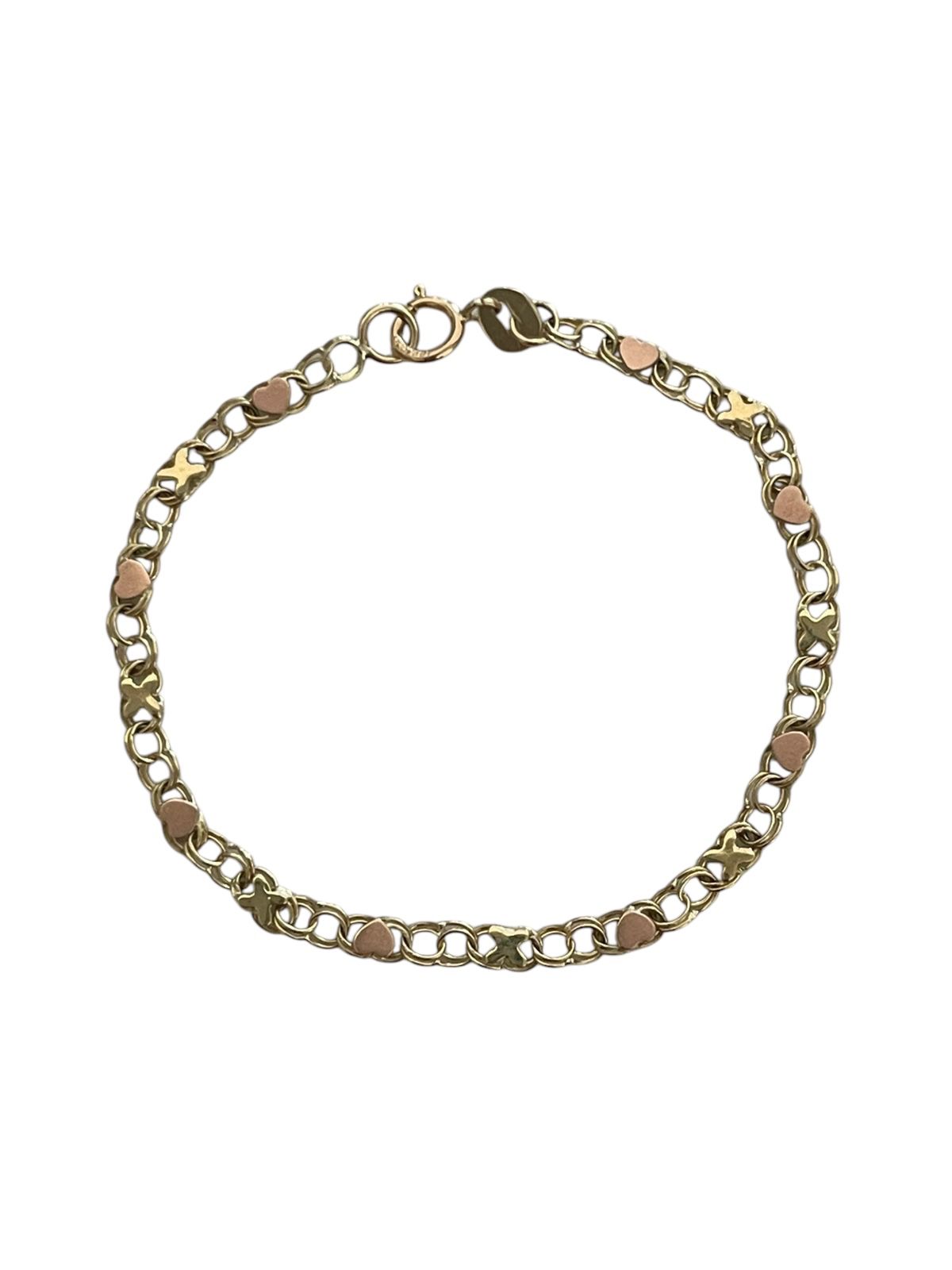 Mystic Pulsera Bebe / Oro Amarillo 14 Kilates Niña