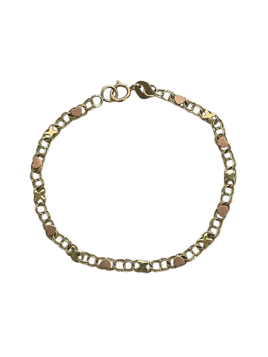 Mystic Pulsera Bebe / Oro Amarillo 14 Kilates Niña