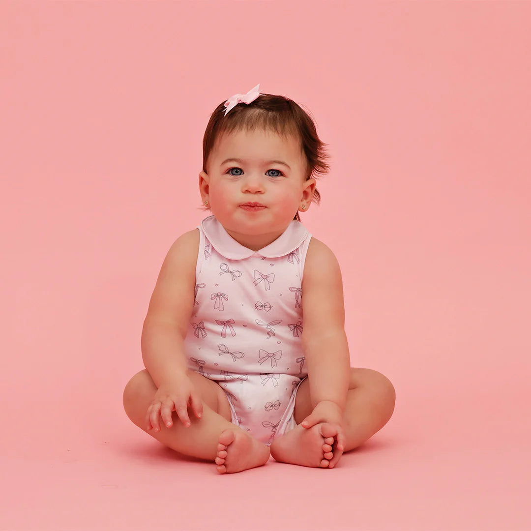 Noomie Bubble Romper Bows