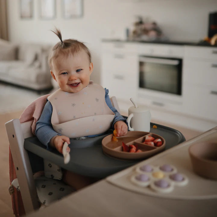 Mushie Silicone Baby Bib