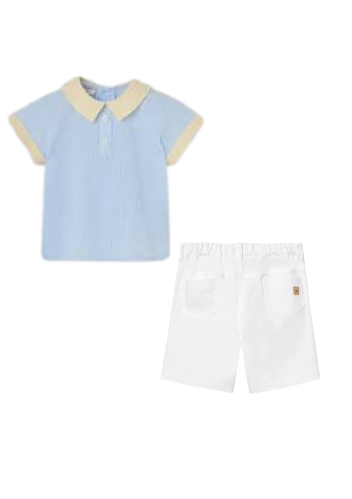 Paz Rodriguez Camisa + Pantalon "Candy" Azul/Amarillo