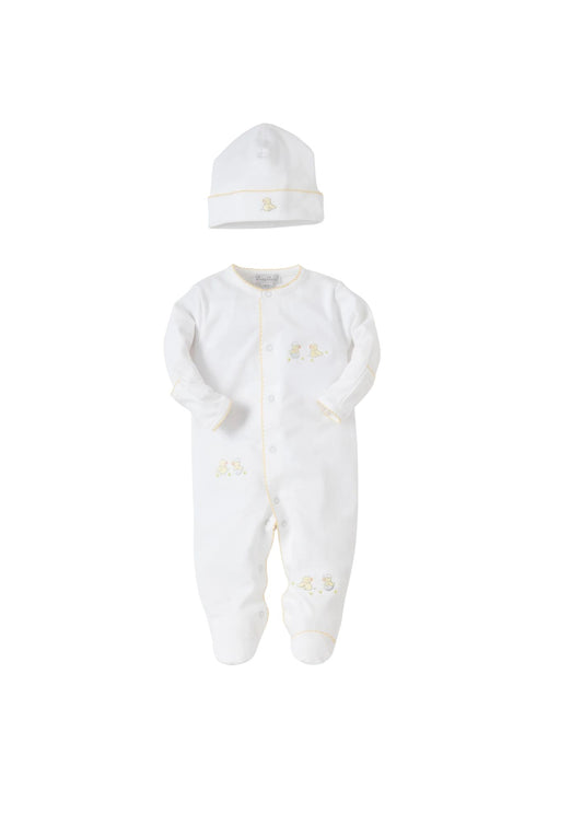 Kissy Kissy Hatchlings Footie & Hat Set