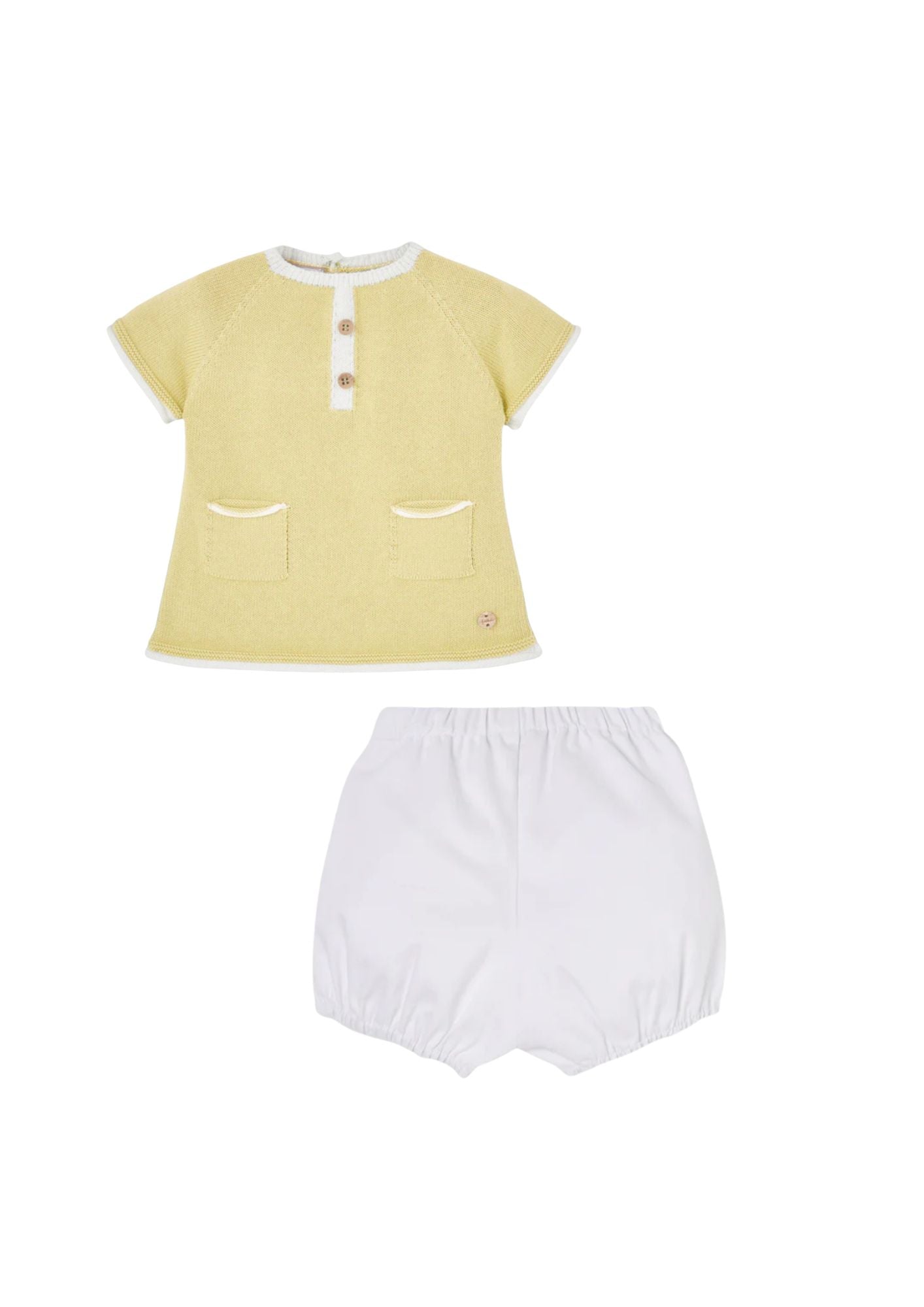 Paz Rodriguez CTO. Jubon + Pantalon "Frescura" Amarillo