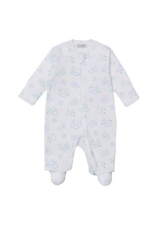 Kissy Kissy Cheerful Good N-Footie w/ Zip Blue