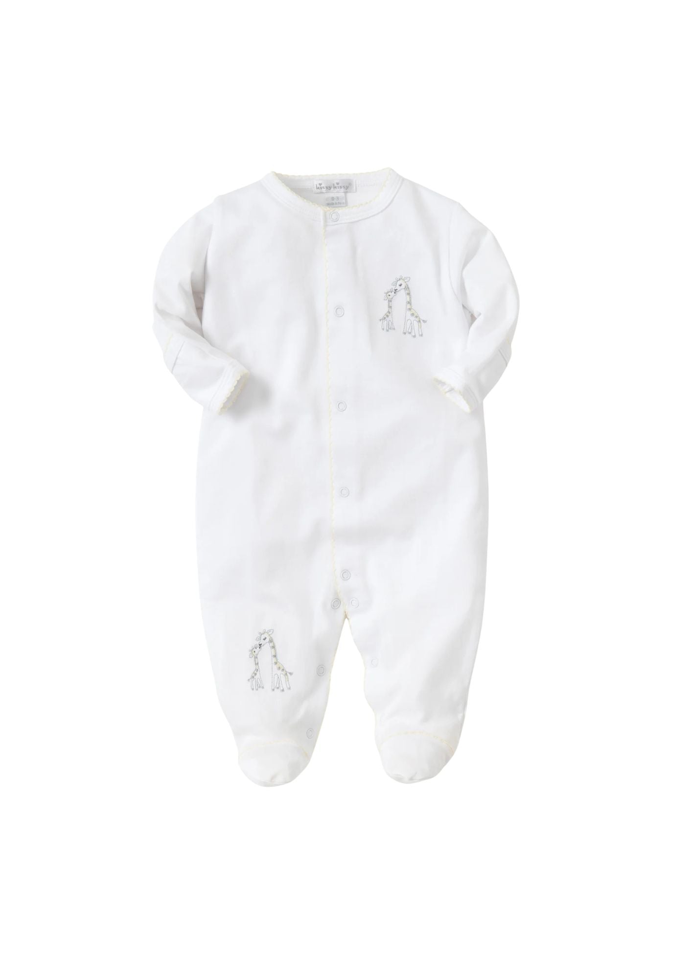 Kissy Kissy Giraffe Generations Footie & Hat Set