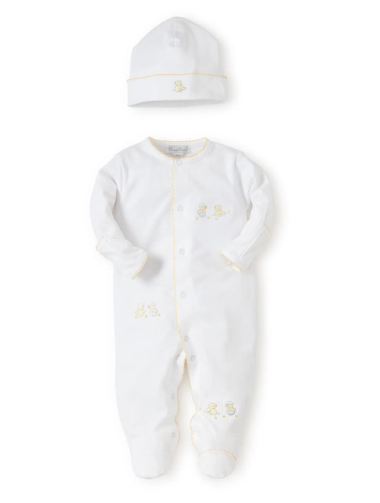 Kissy Kissy Hatchlings Footie & Hat Set