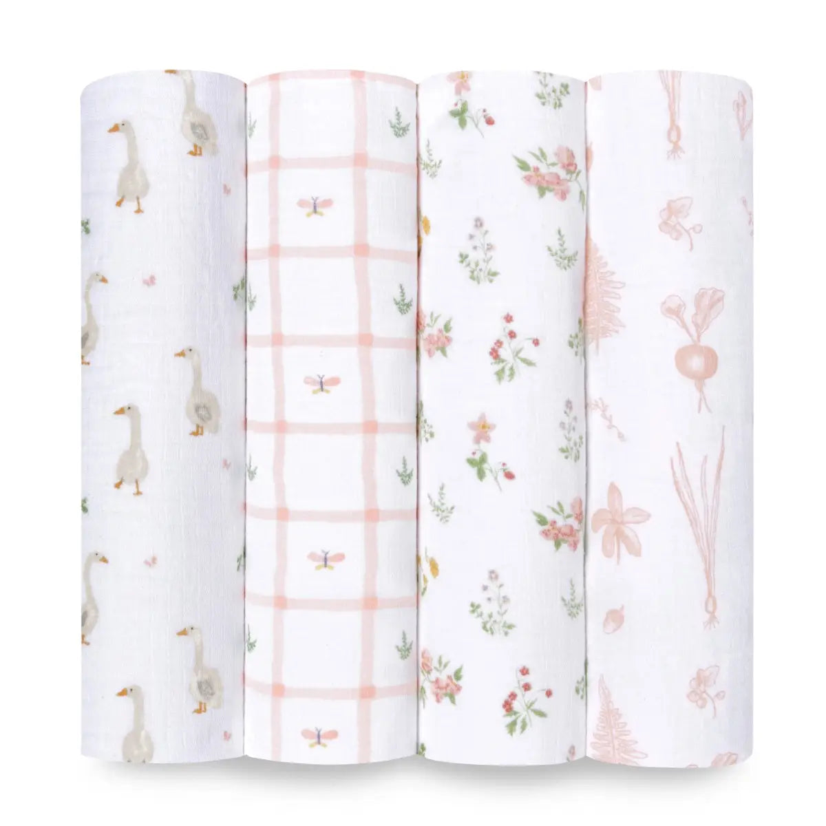 Aden + Anais Classic Muslin Swaddle Blankets 4 Pack