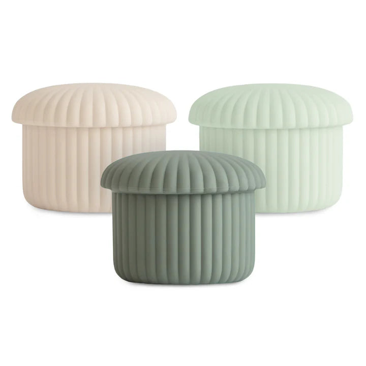 Mushie Silicone Baby Food Containers