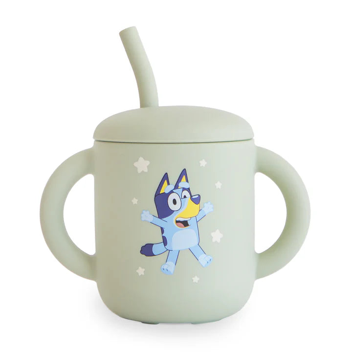 Mushie Silicone Training Cup + Straw