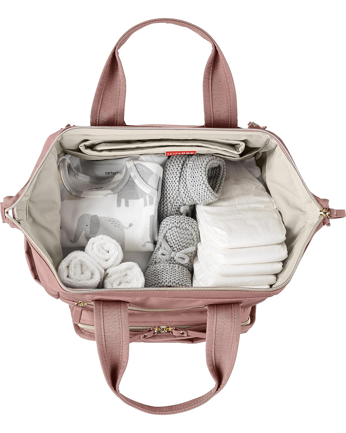 Skip Hop Mainframe Diaper BackPack Dusty Rose