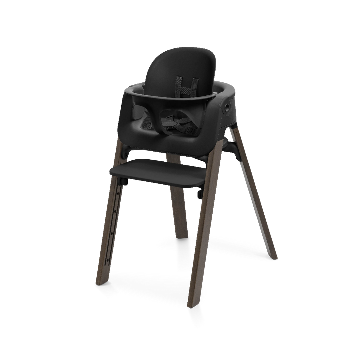 Stokke Steps High Chair (Black / Warm Brown)