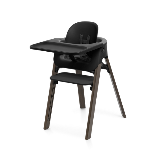 Stokke Steps High Chair (Black / Warm Brown)