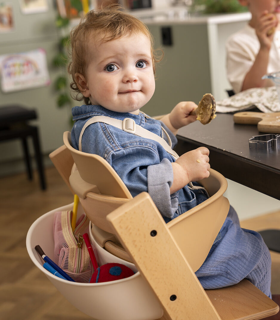 Stokke Tripp Trapp Wood High Chair with Tray