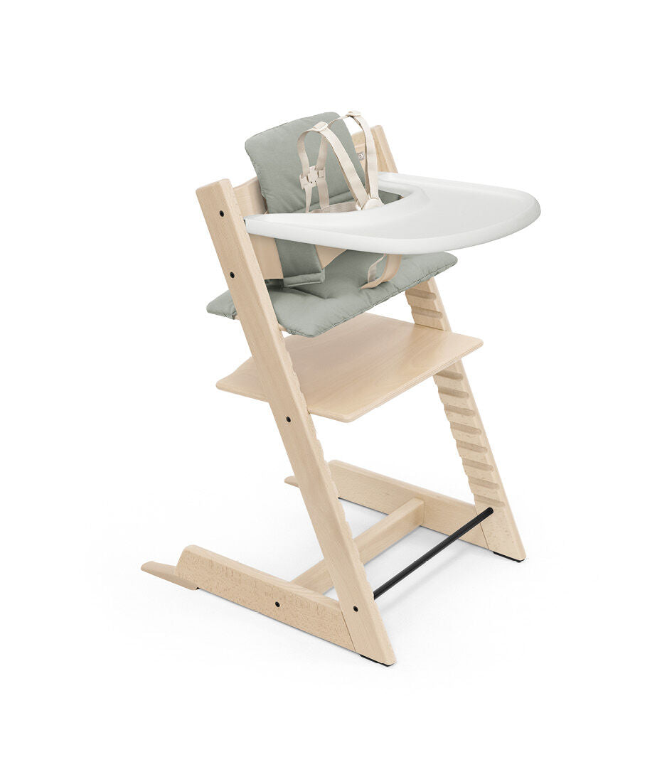Stokke Tripp Trapp Wood High Chair With Tray