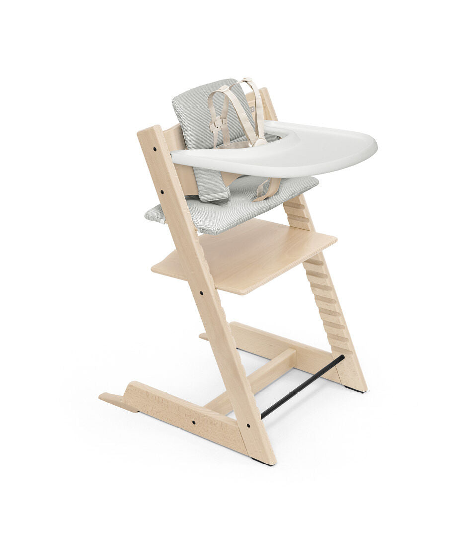 Stokke Tripp Trapp Wood High Chair With Tray
