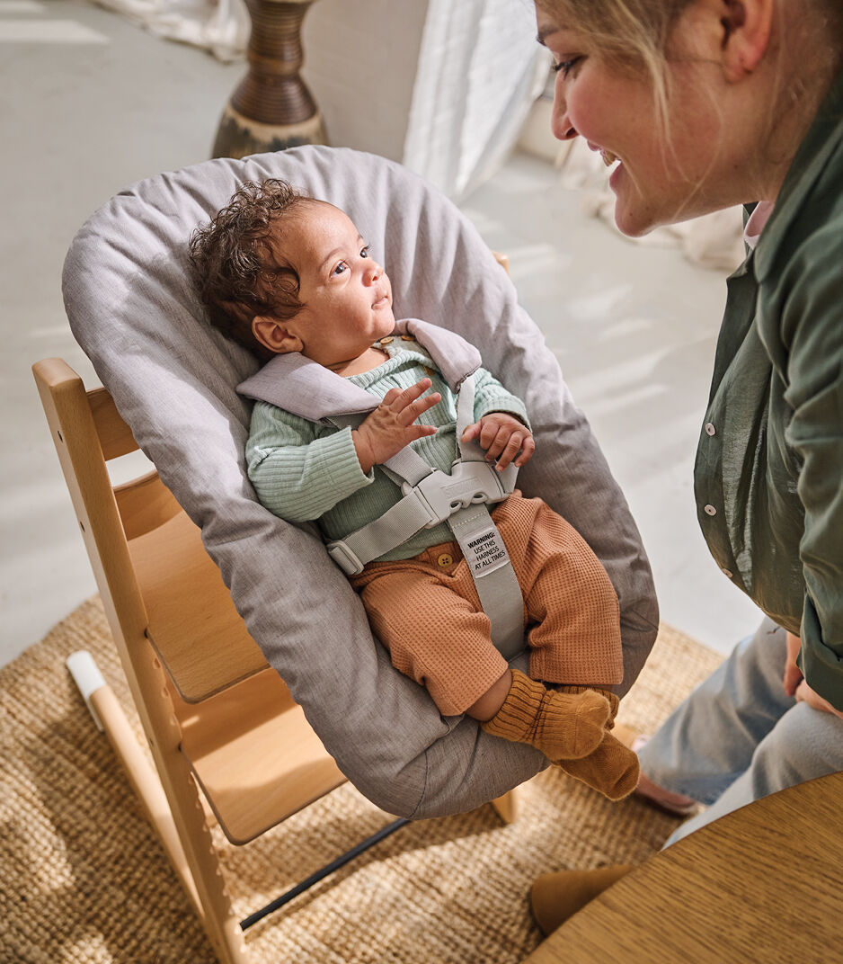 Stokke Tripp Trapp Wood High Chair with Tray