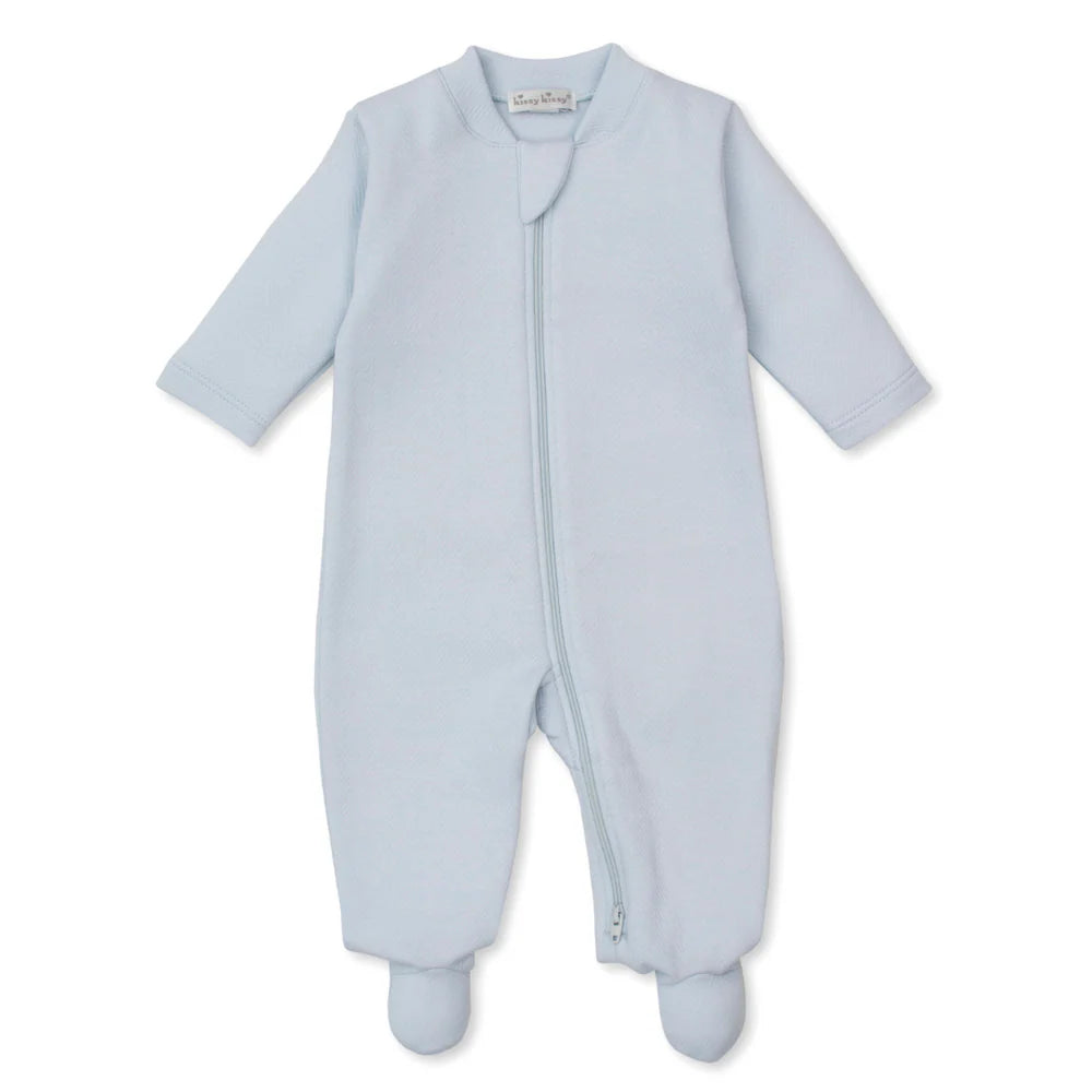 Kissy Kissy Sweet Homecomin-Jacquard Footie w/ Zip