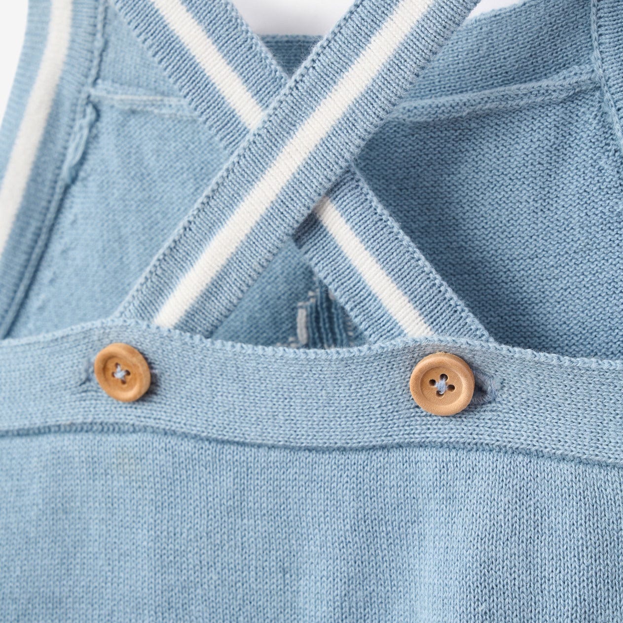 Elegant Baby Nautical Knit Overall