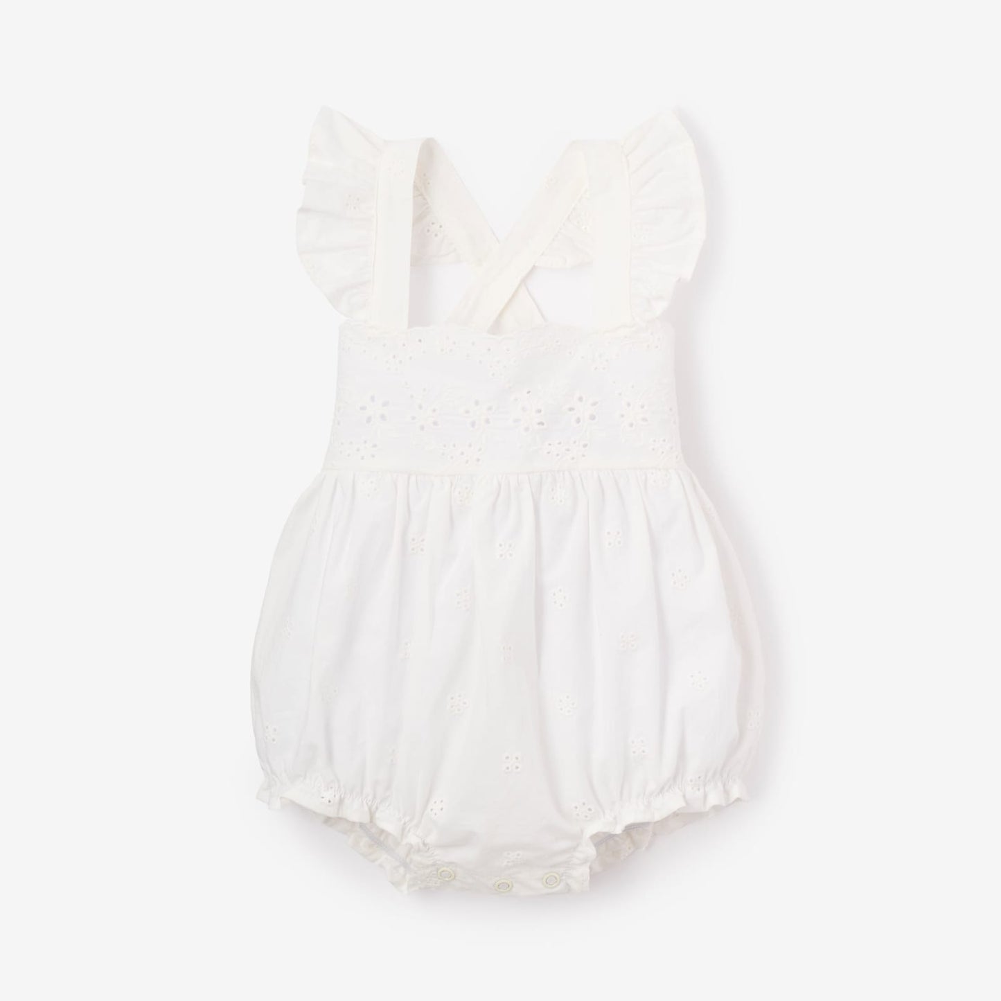 Elegant Baby Eyelet Bubble