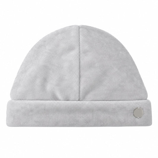 Paz Rodriguez Gorro Tundosado "Esencial" Gris Perla