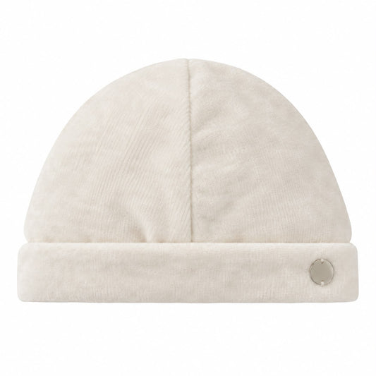 Paz Rodriguez Gorro Tundosado "Esencial" Crudo