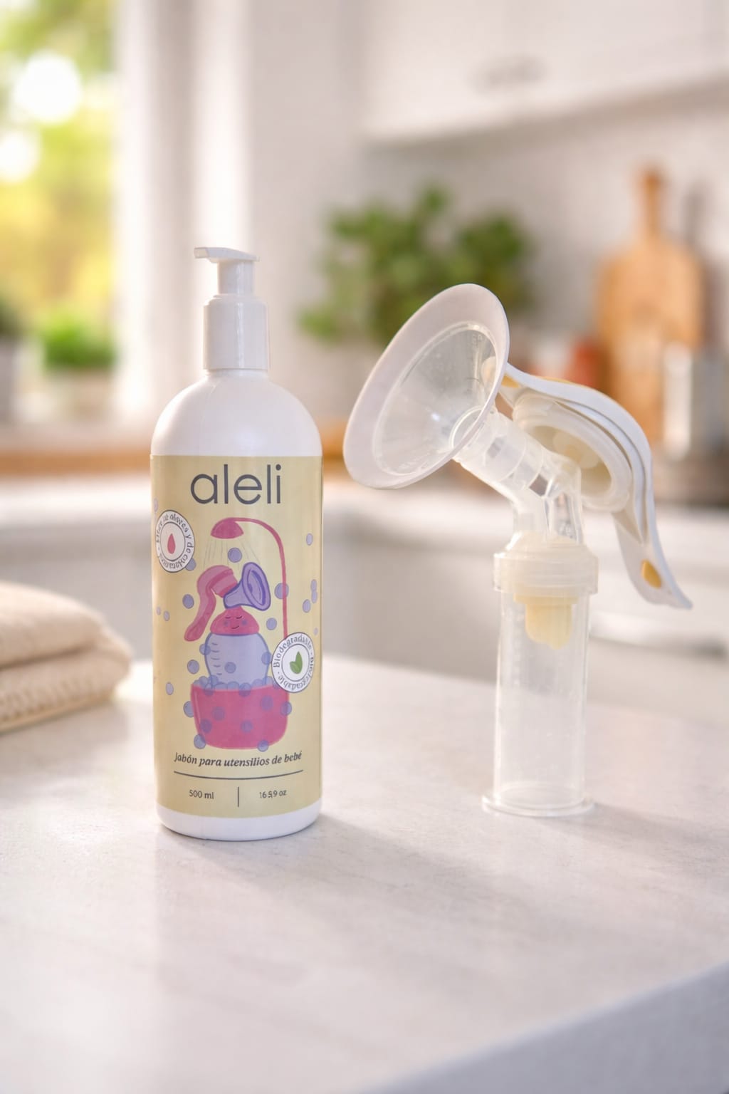 Aleli Jabón para Utensilios de Bebé 500ml