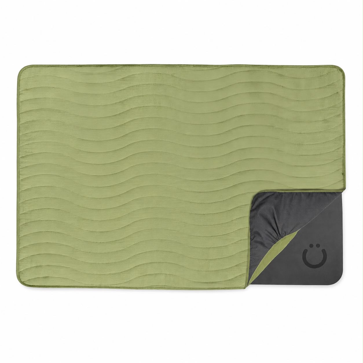 Ubbi Padded Floor Mat & Washable Muslin Cover