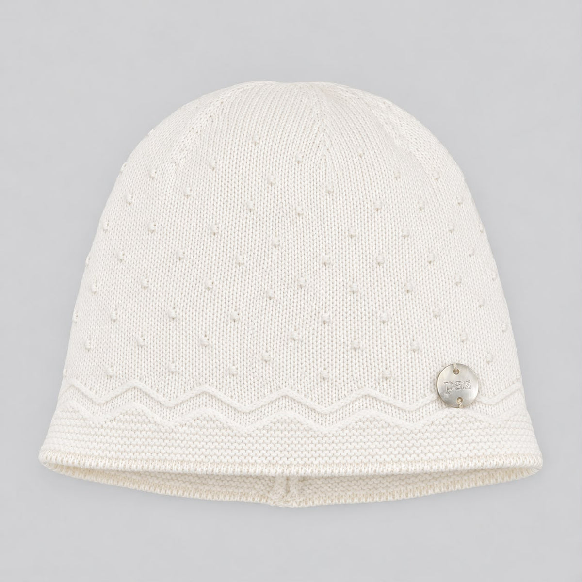 Paz Rodriguez Gorro Punto Bebe "Paz V26"