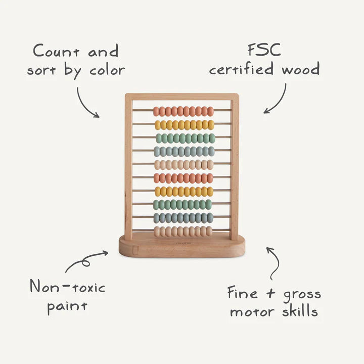 Mushie Wooden Abacus