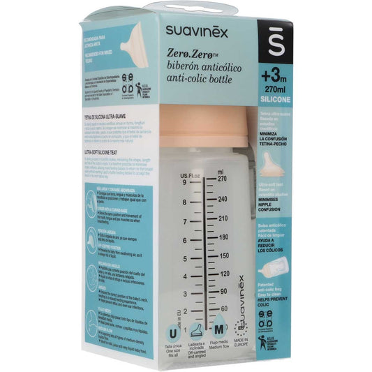 Suavinex Chupón  Anti cólico Flujo Medio Zero Zero