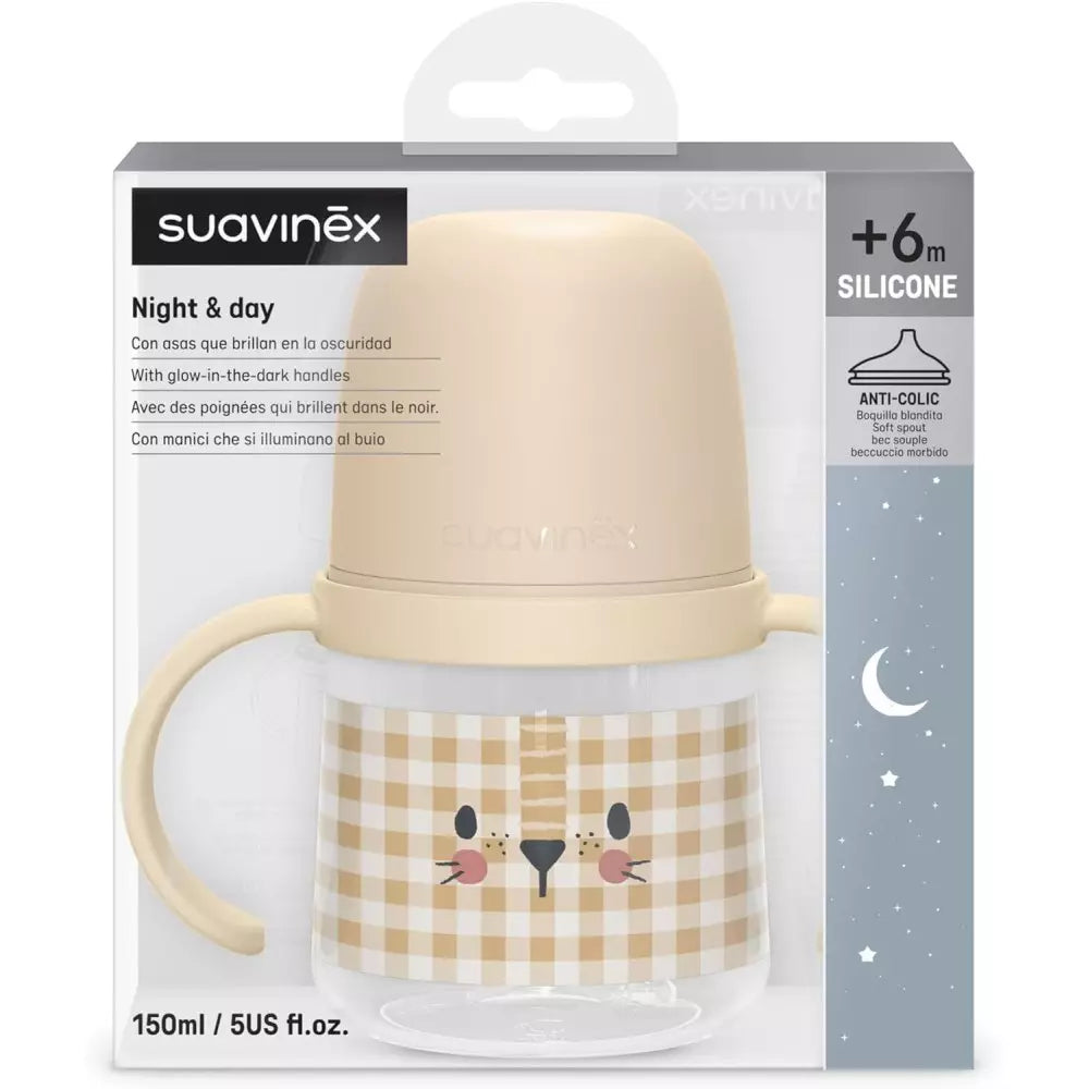 Suavinex Beberito Con Asas Brilla En La Oscuridad 6+ 150 ml