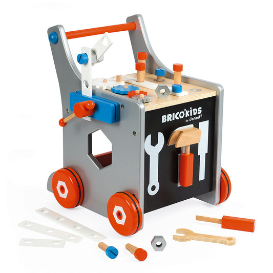 Janod Brico'Kids Magnetic Diy Trolley (Wood)