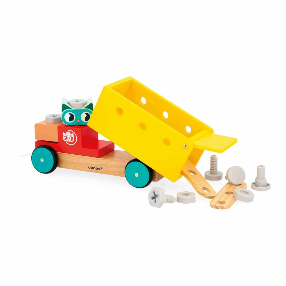 Janod Brico'Kids Pull Truck