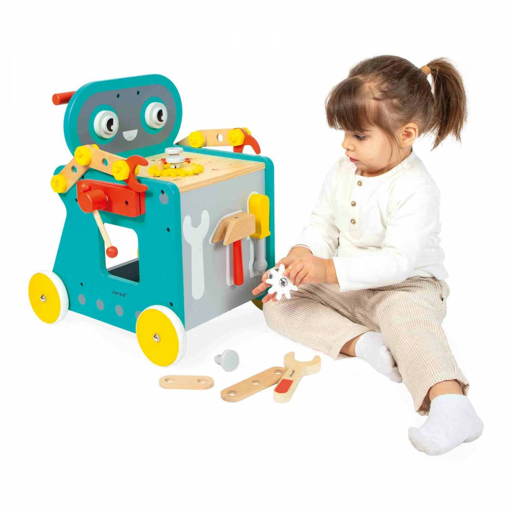 Janod Brico'Kids Robot Trolley