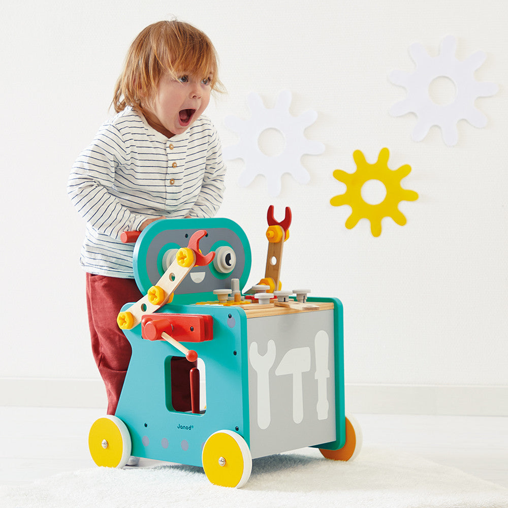 Janod Brico'Kids Robot Trolley