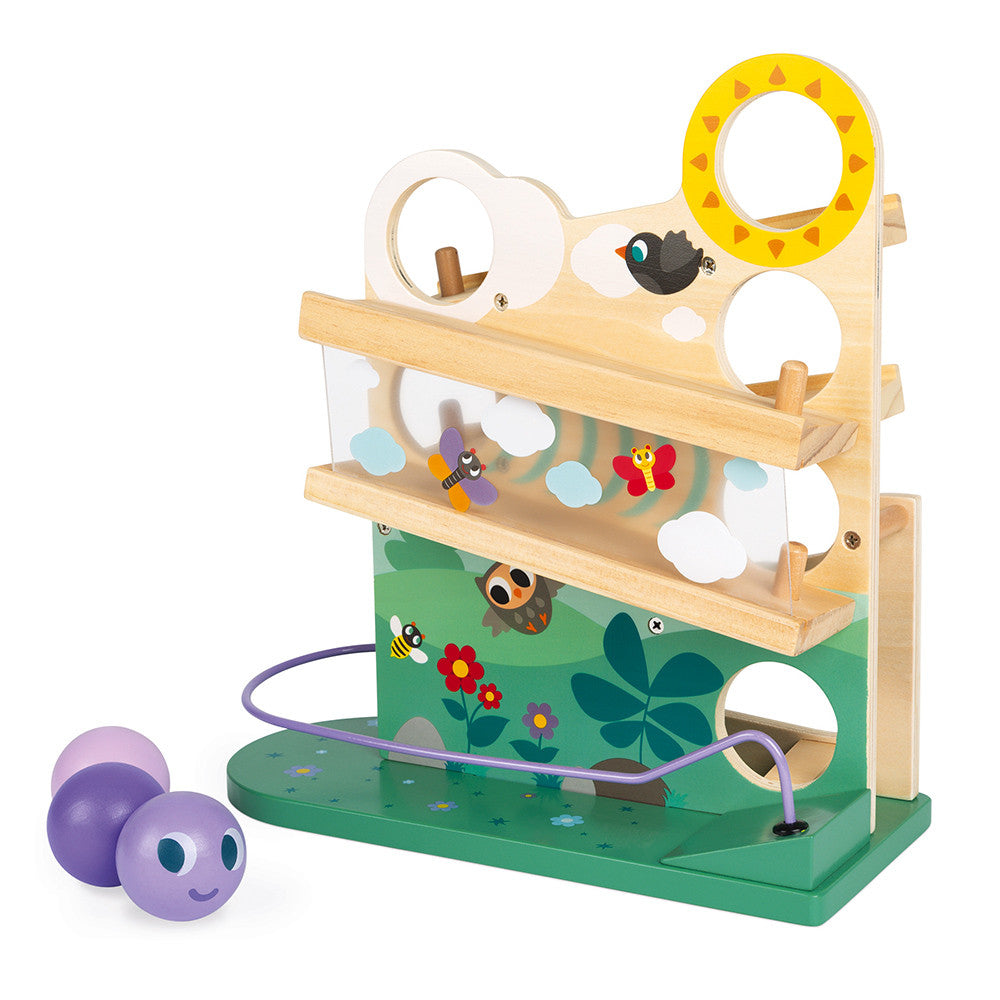 Janod Caterpillar Ball Track (wood)