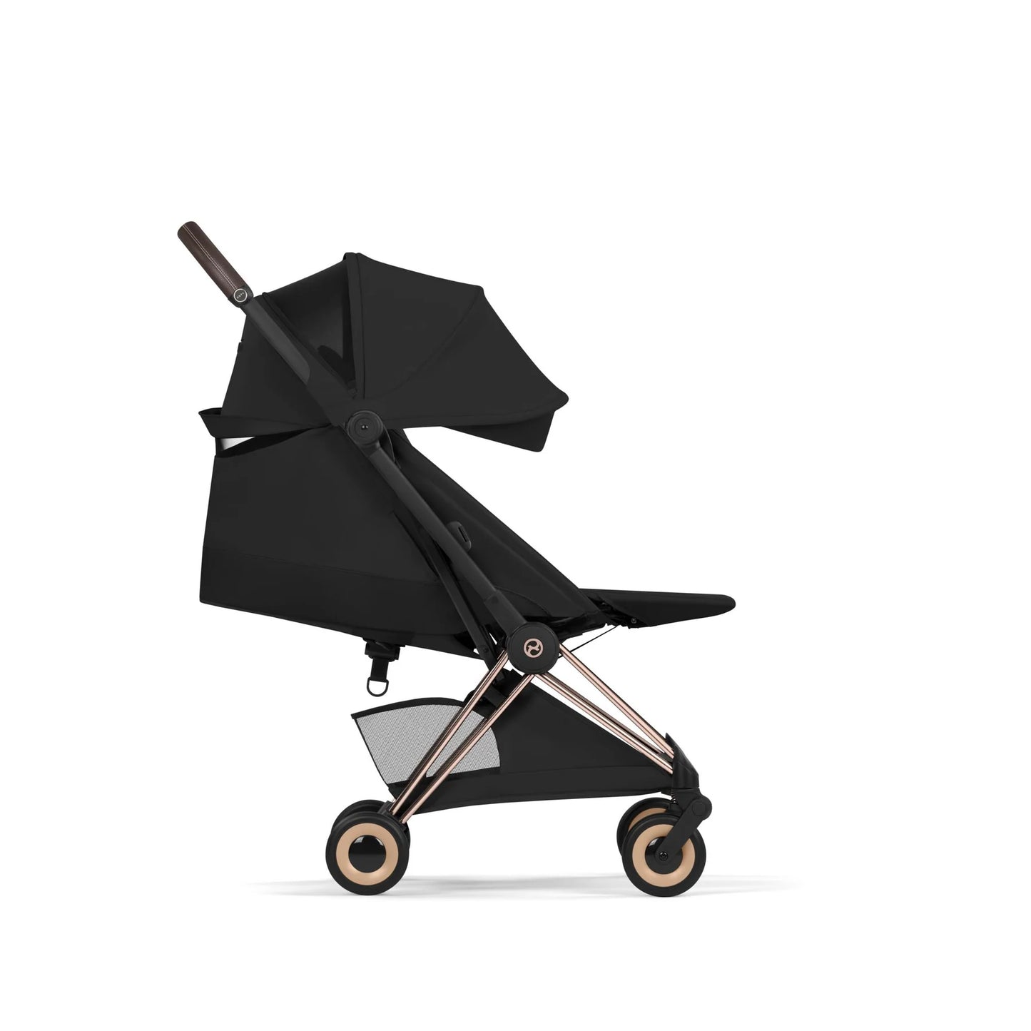 Cybex  Coya Stroller “Sepia Black & Rose Gold Frame”