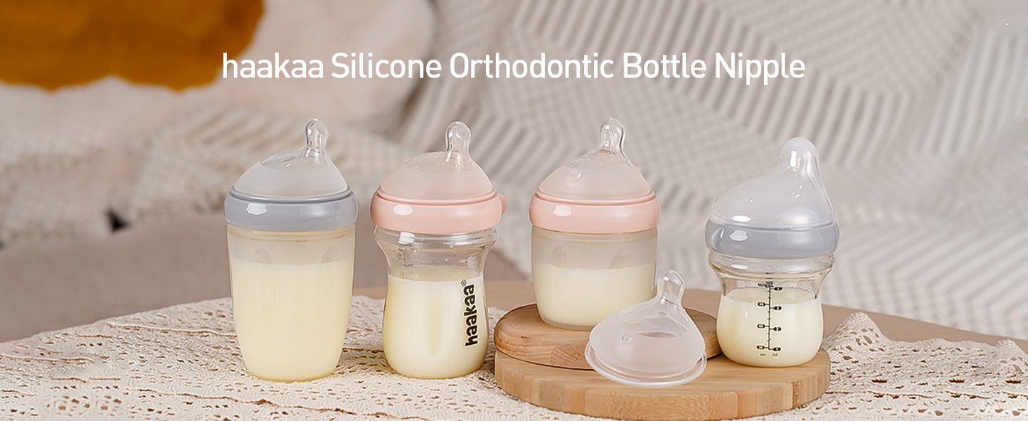 Haakaa Silicone Orthodontic Bottle Nipple