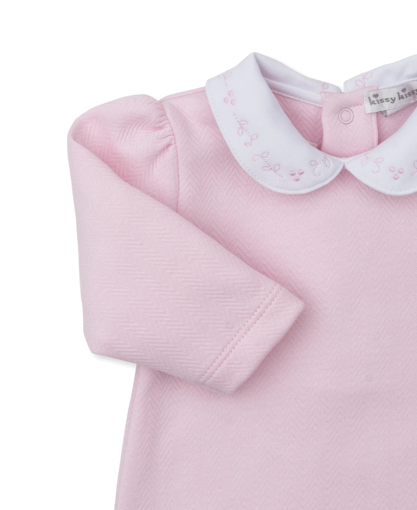 Kissy Kissy Sweet Homecomin-Jacquard Footie