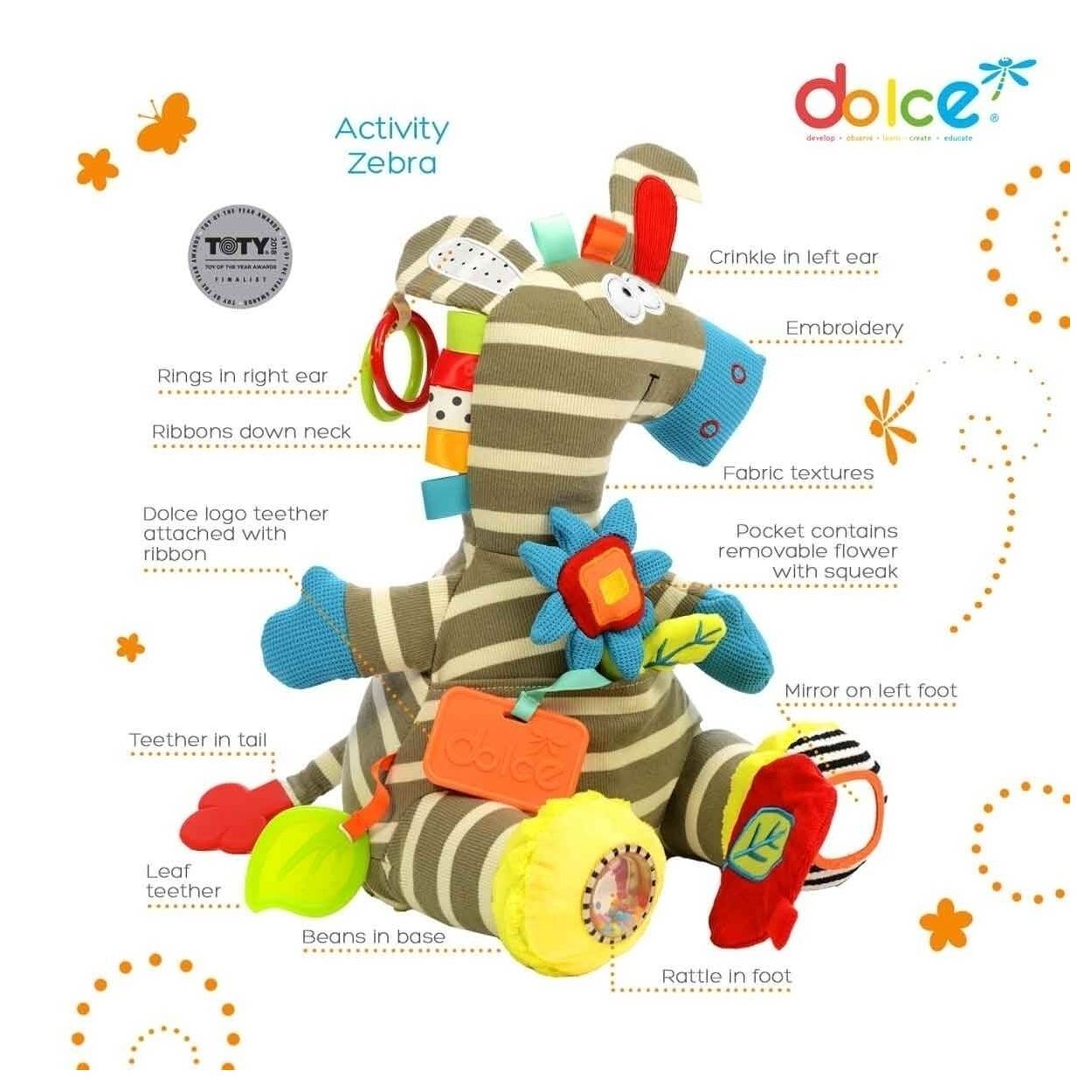 Dolce Zeddy the Zebra