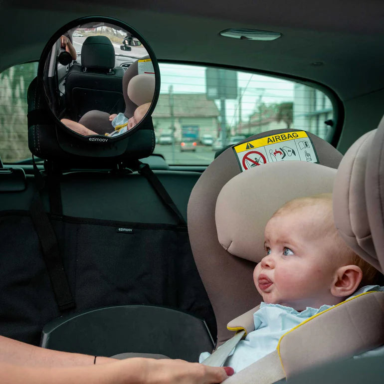 Ezimoov Round Rear Facing Car Seat Mirror - Eco-Friendly