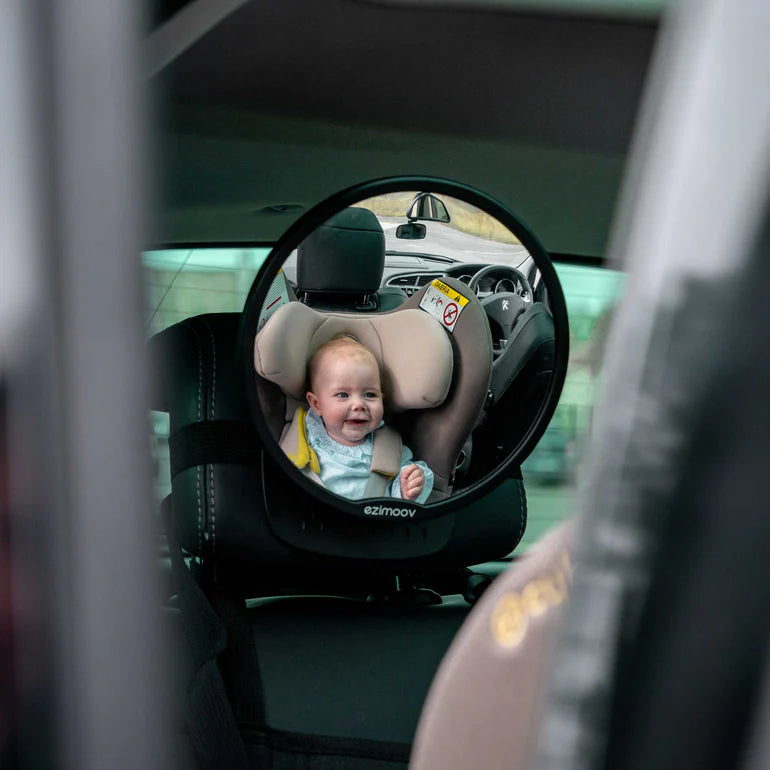 Ezimoov Round Rear Facing Car Seat Mirror - Eco-Friendly