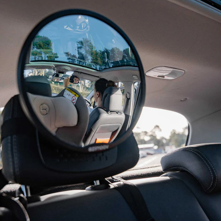 Ezimoov Round Rear Facing Car Seat Mirror - Eco-Friendly