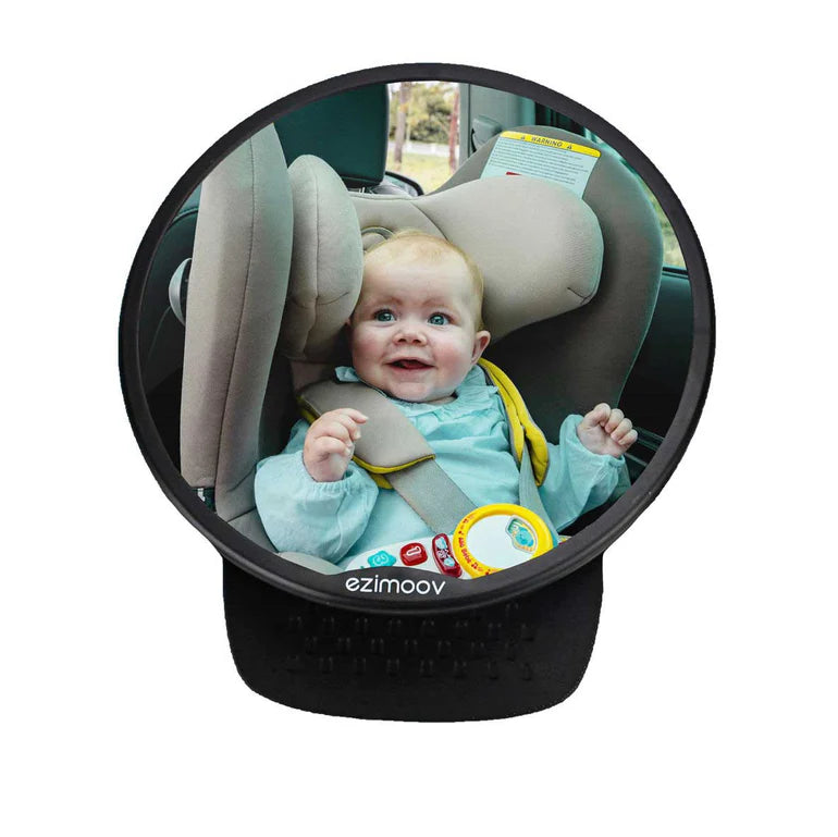 Ezimoov Round Rear Facing Car Seat Mirror - Eco-Friendly