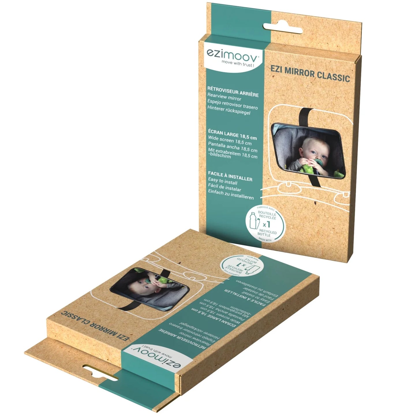 Ezimoov Rear Facing Car Seat Mirrors - Eco-friendly