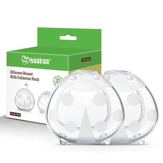 Haakaa Ladybug Silicone Breast Milk Collectors 2pc