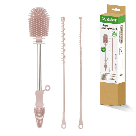 Haakaa Silicone Cleaning Brush Kit